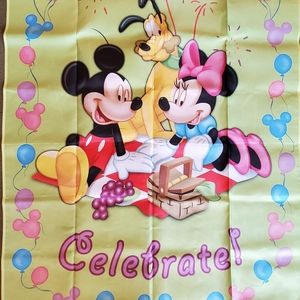 Hamilton Collection Disney Mickey Celebrate House Flag